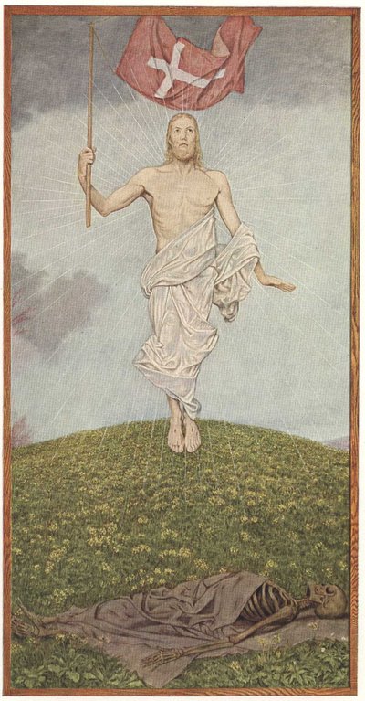 Resurrection by Hans Thoma